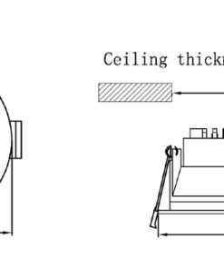 OSRAM Downlight Chống Chóa